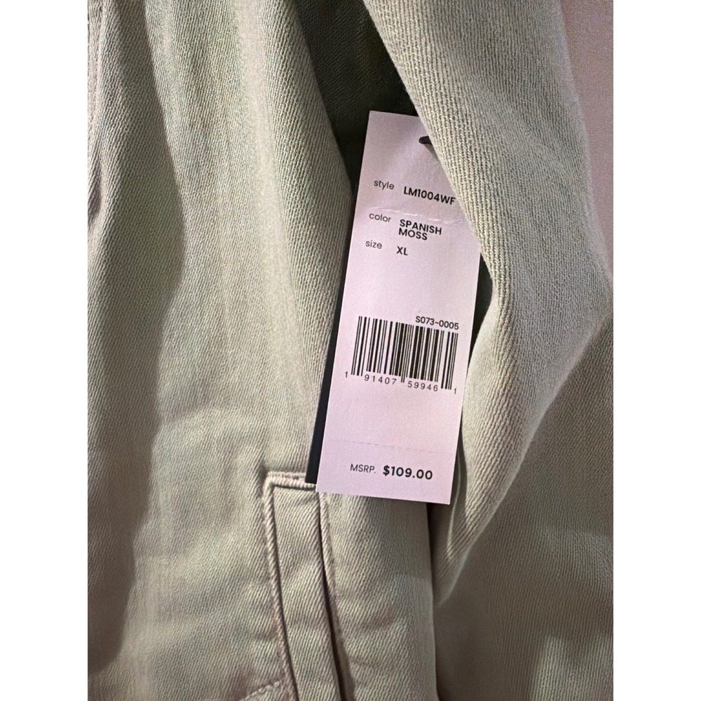 Liverpool Los Angeles Spanish Moss Green Jean Jacket LM1004WF XL NEW - Picture 2 of 7